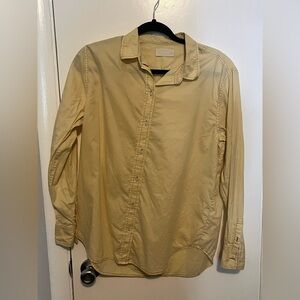 Everlane Butter Yellow Collared Shirt